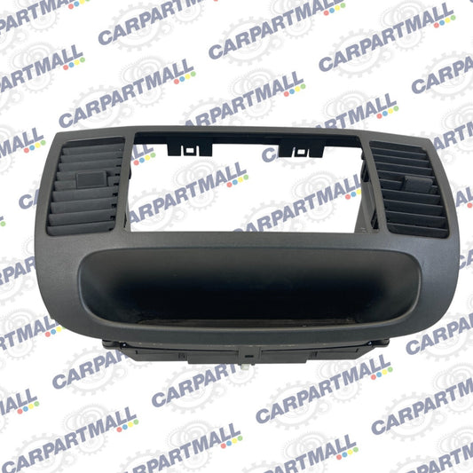 2004-2006 Toyota Camry Dash Radio Clock Bezel Trim Panel w/Air Vent OEM