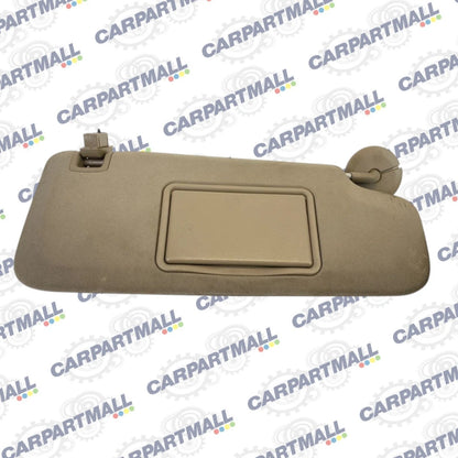 2008-2012 CHEVROLET MALIBU RIGHT PASSENGER SUNVISOR SUN VISOR ASSY BEIGE OEM