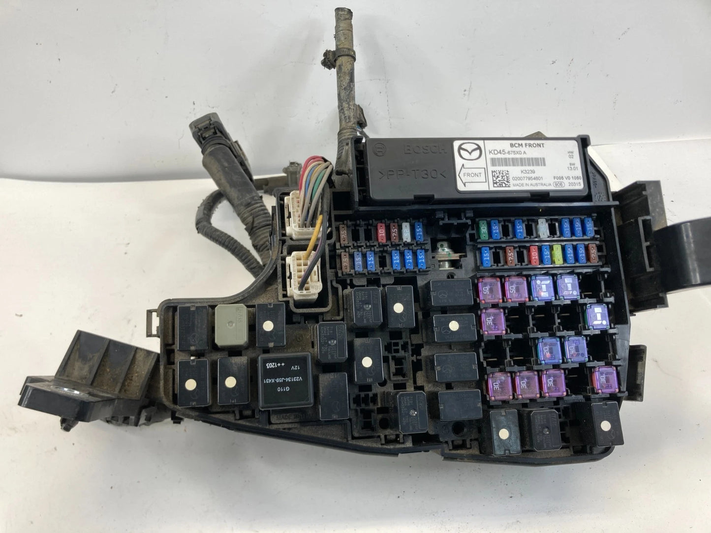 2013-2018 MAZDA CX-5 CX5 ENGINE FUSE RELAY BOX BODY CONTROL MODULE KD45-675X0