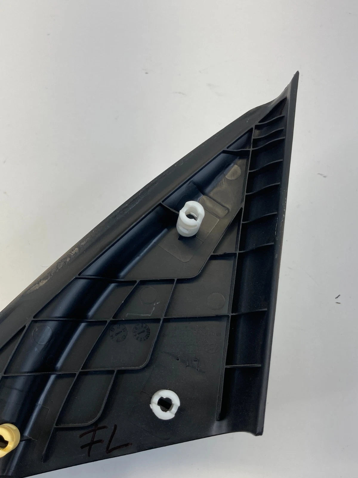 12-15 KIA OPTIMA FRONT LEFT SIDE DOOR MIRROR CORNER COVER TRIM 87650-4C000 OEM