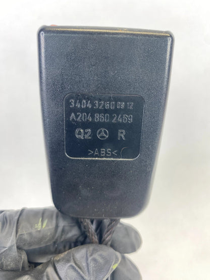 2010-2015 MERCEDES-BENZ GLK350 FRONT RIGHT SEAT BELT BUCKLE A240-860-2469 OEM
