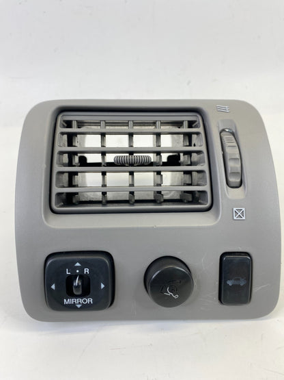 2000-2004 Toyota Avalon Left Driver Dash AC Air Vent W/ Switches 55650-AC010 OEM