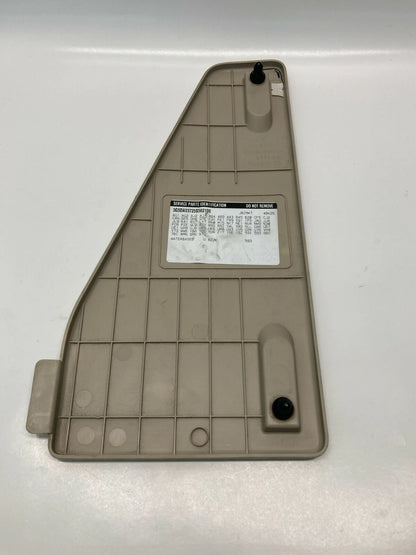 02-07 BUICK RENDEZVOUS REAR LEFT STORAGE SPARE TIRE JACK COVER TRIM 10431230 OEM