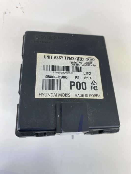 14-16 KIA SOUL TIRE PRESSURE MONITOR SENSOR TPMS CONTROL MODULE 95800-B2000 OEM
