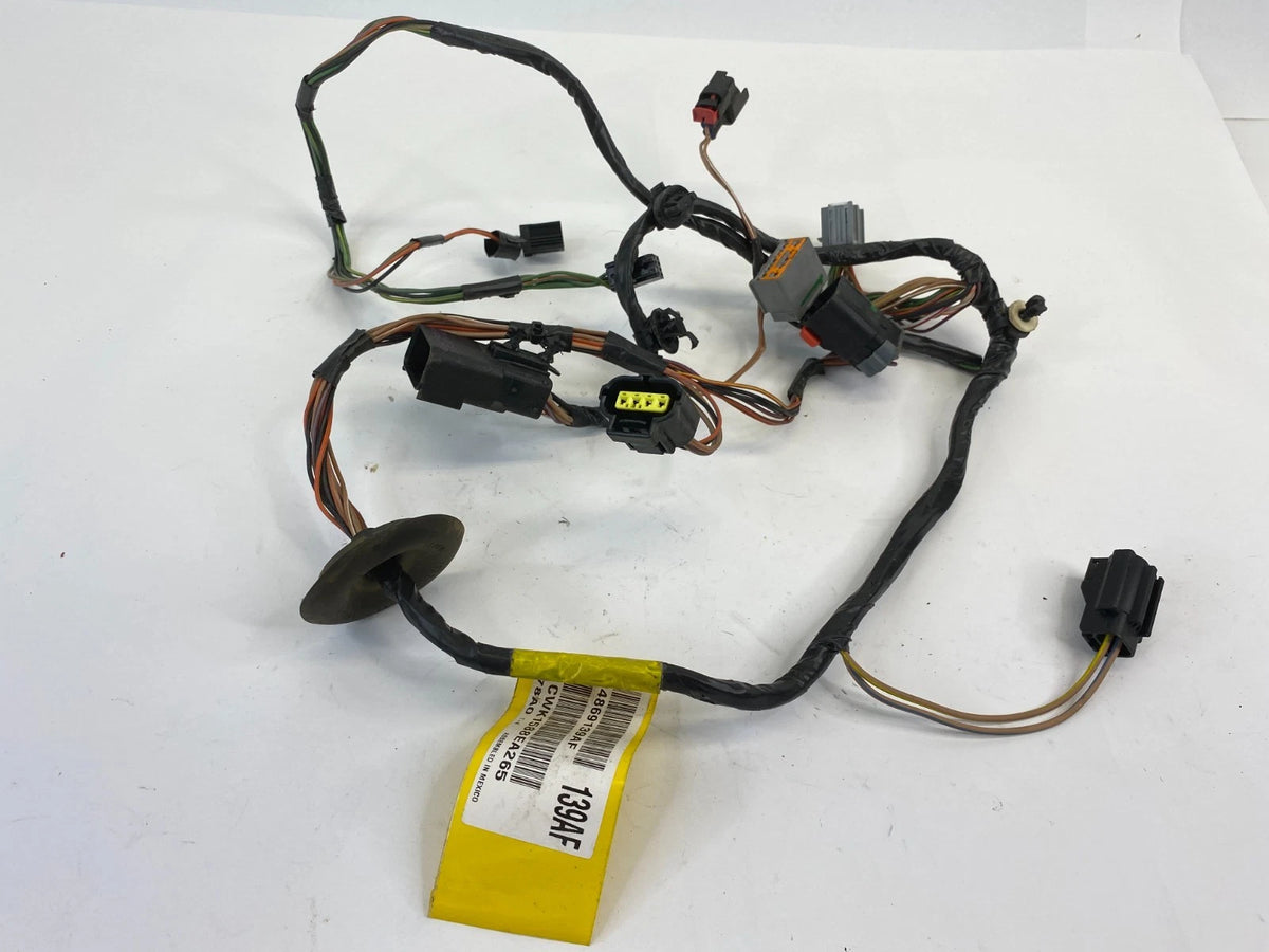 08 09 CHRYSLER TOWN & COUNTRY REAR LEFT SLIDING DOOR WIRE HARNESS 04869139AF OEM