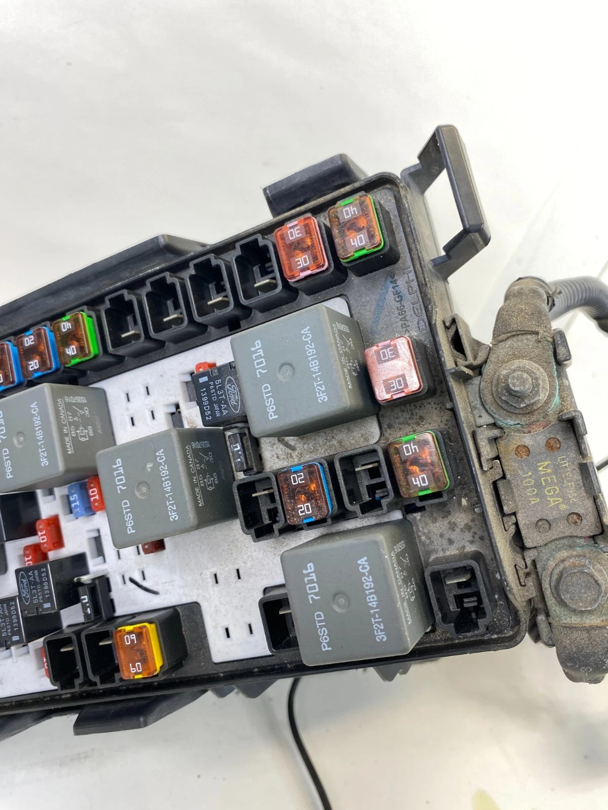 2007-2010 FORD EDGE ENGINE FUSEBOX FUSE BOX RELAY MODULE 7T4T-14536-CD OEM