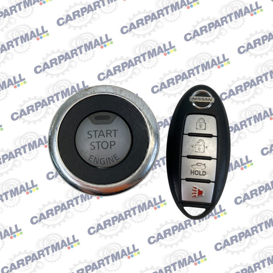 2013-2018 Nissan Altima Ignition Switch Start Stop Button Smart Key Remote OEM
