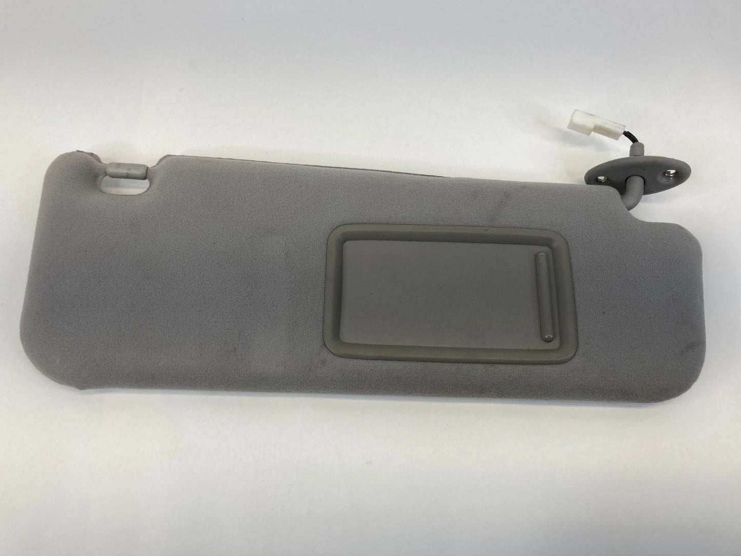 2004-2009 TOYOTA PRIUS PASSENGER RIGHT SUNVISOR SUN VISOR SHADE CLOTH GRAY OEM