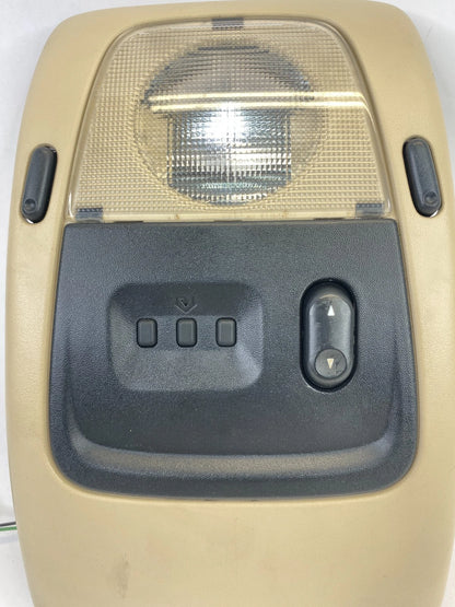 2002-2005 FORD EXPLORER ROOF OVERHEAD CONSOLE DOME LAMP LIGHT W/ SUNROOF SWITCH
