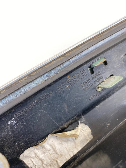 07-09 NISSAN ALTIMA SEDAN TRUNK DECKLID FINISH MOLDING PANEL TRIM 84810-JA000