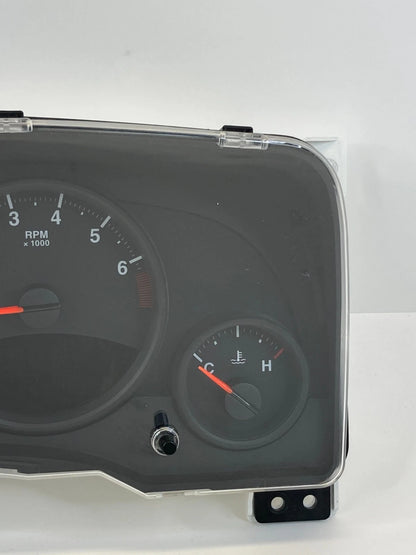 11-13 JEEP PATRIOT INSTRUMENT CLUSTER SPEEDOMETER GAUGES 146K MILES 68080402AD