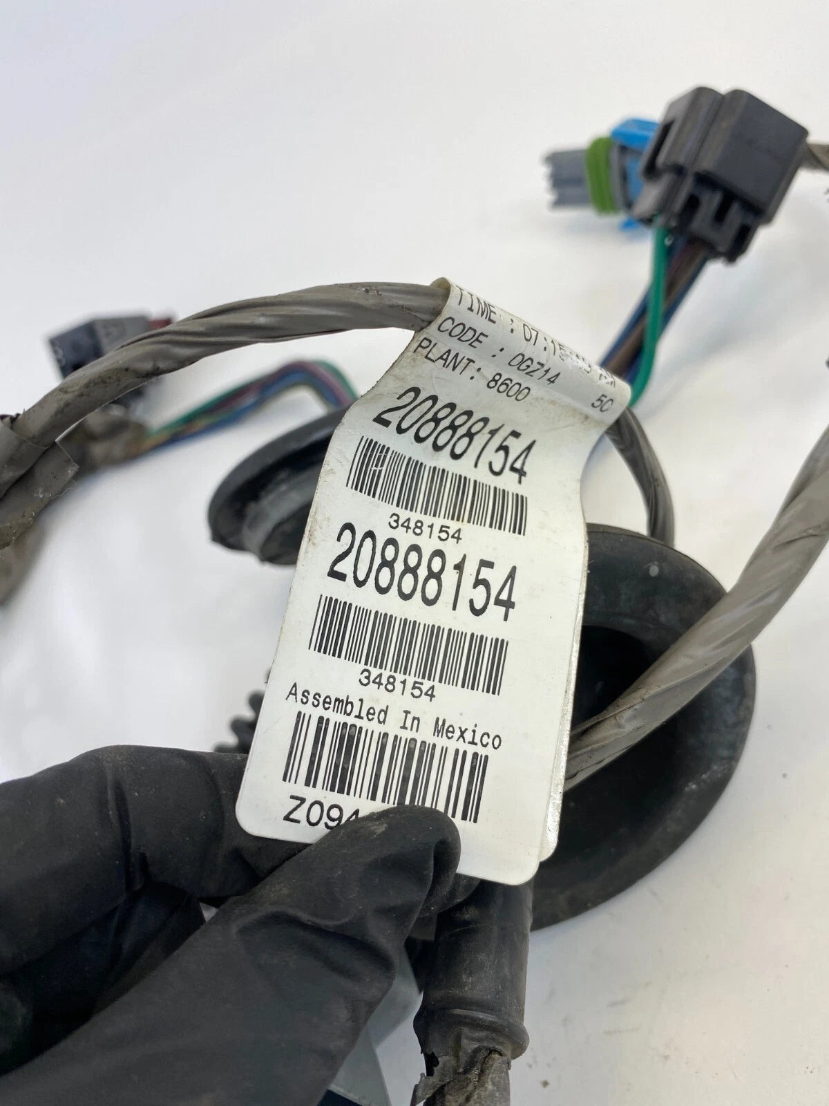 2008-2012 CHEVROLET MALIBU REAR RIGHT SIDE DOOR WIRING HARNESS 20888154 OEM