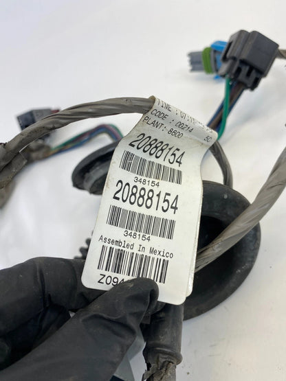 2008-2012 CHEVROLET MALIBU REAR RIGHT SIDE DOOR WIRING HARNESS 20888154 OEM