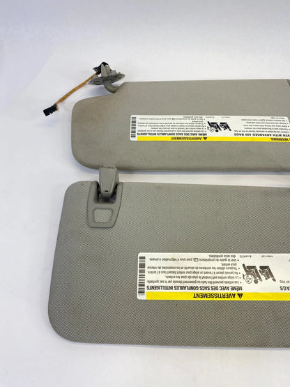 2011-2017 CHEVROLET EQUINOX LEFT RIGHT SUN VISOR PAIR SET W/ VANITY MIRROR OEM