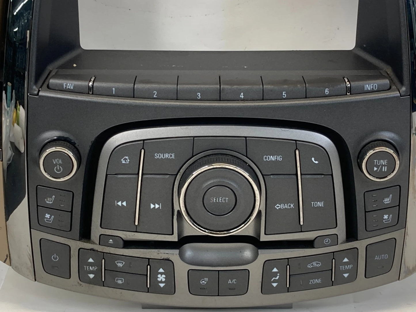 2013 13 BUICK LACROSSE RADIO & CLIMATE CONTROL FACEPLATE PANEL 22798935 OEM