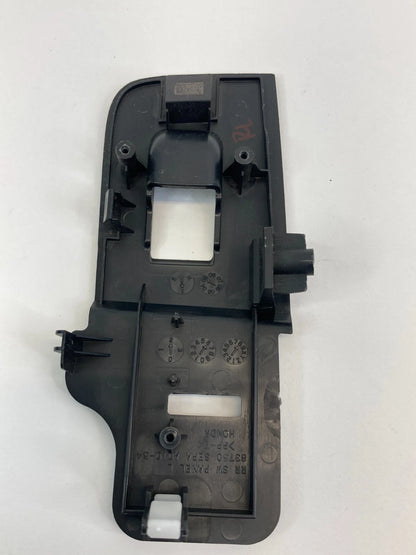 2004-2008 ACURA TL REAR LEFT SIDE WINDOW SWITCH COVER BEZEL TRIM 83750-SEPA-A010