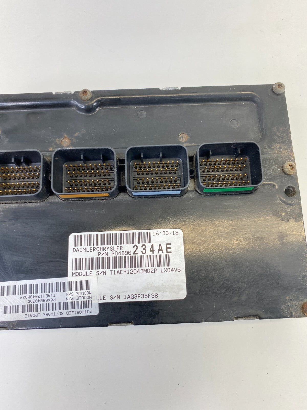 2005 Dodge Magnum 3.5L A/T Engine Control Module Unit ECU PCM P04896234AE OEM