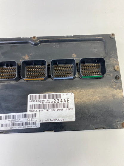 2005 Dodge Magnum 3.5L A/T Engine Control Module Unit ECU PCM P04896234AE OEM