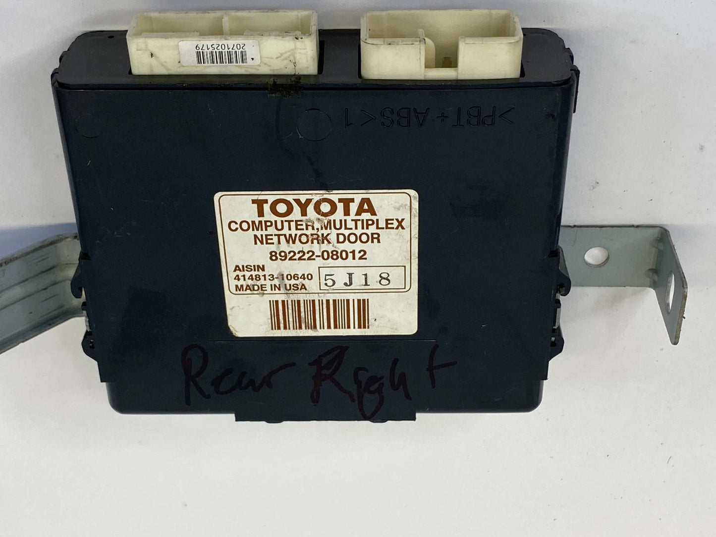 2004-2008 TOYOTA SIENNA RH MULTIPLEX NETWORK DOOR CONTROL MODULE 89222-08012 OEM