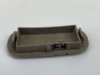 2005 05 KIA SORENTO RIGHT INNER COVER TRIM GLASS CAP LID BEZEL 93551-38000 OEM