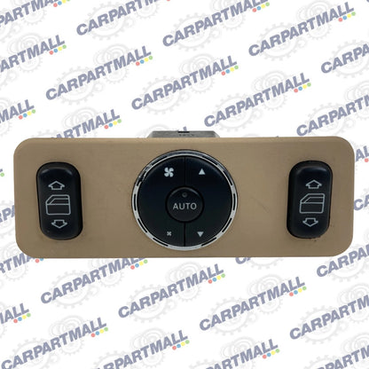 2002 2003 MERCEDES-BENZ ML 320 REAR WINDOW SWITCH W/ CLIMATE CONTROL A1638200326