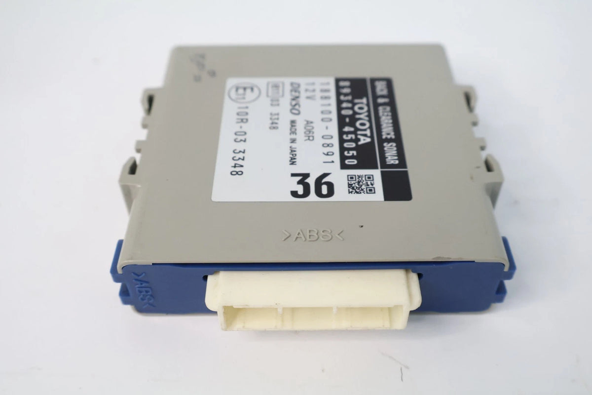 11-14 TOYOTA SIENNA PARK PARKING CLEARANCE AID ASSIST CONTROL MODULE 89340-45050