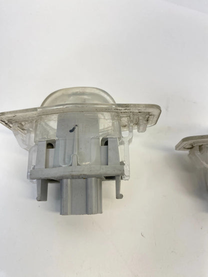 2003-2008 HONDA PILOT REAR LICENSE PLATE LIGHT LAMP LENS HOUSING SET OEM