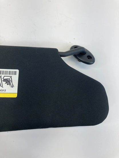 2011-2014 DODGE AVENGER LEFT DRIVER SIDE SUNVISOR SUN VISOR BLACK CLOTH OEM