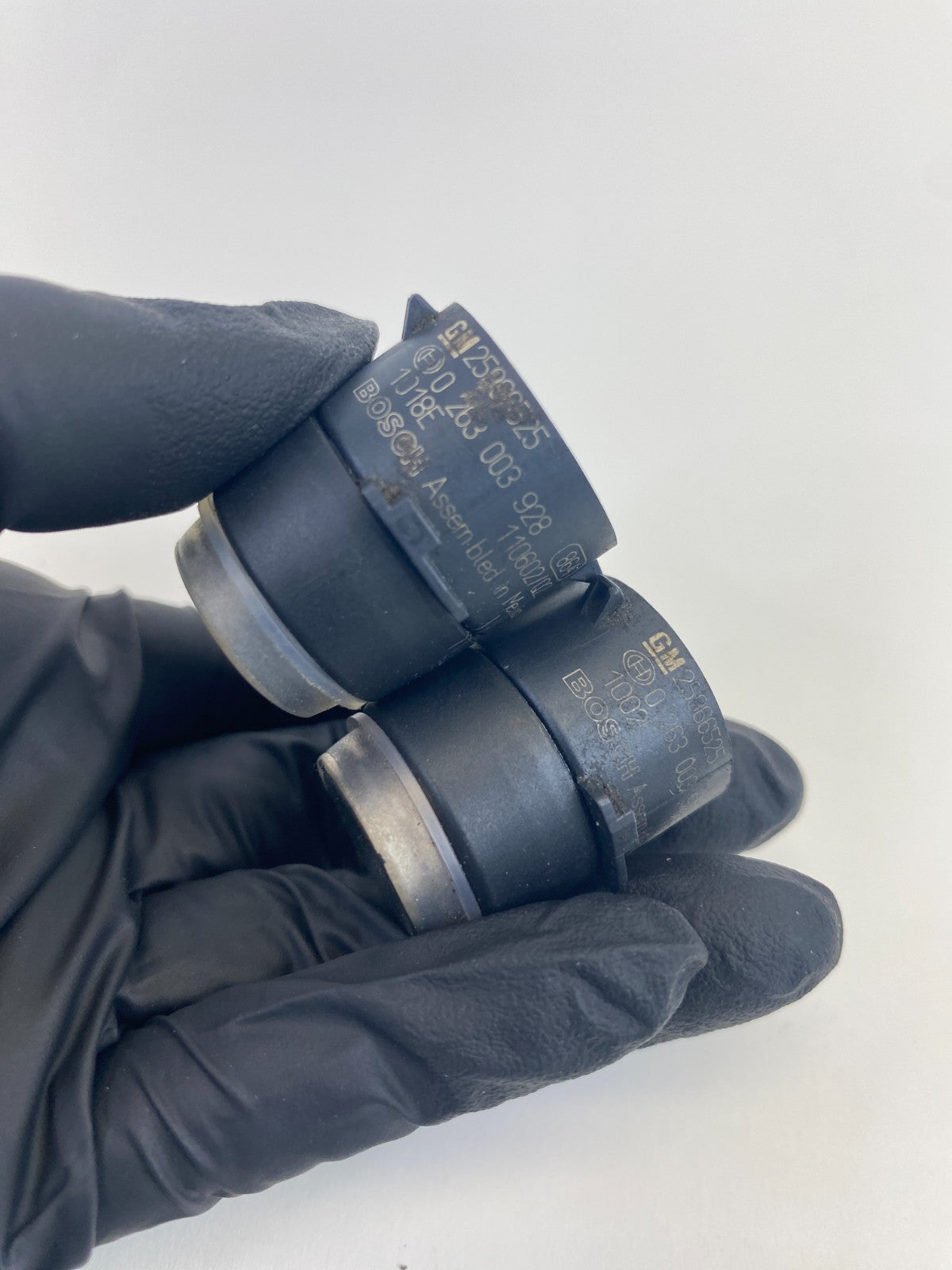 08-17 Buick Enclave Rear Bumper Parking Assist Backup Sensor Set of 3 25966525