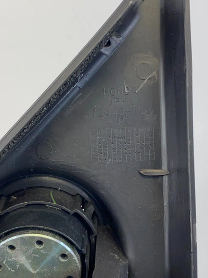 2009-2014 ACURA TSX FRONT RIGHT DOOR TWEETER SPEAKER COVER TRIM OEM 72443-TL0