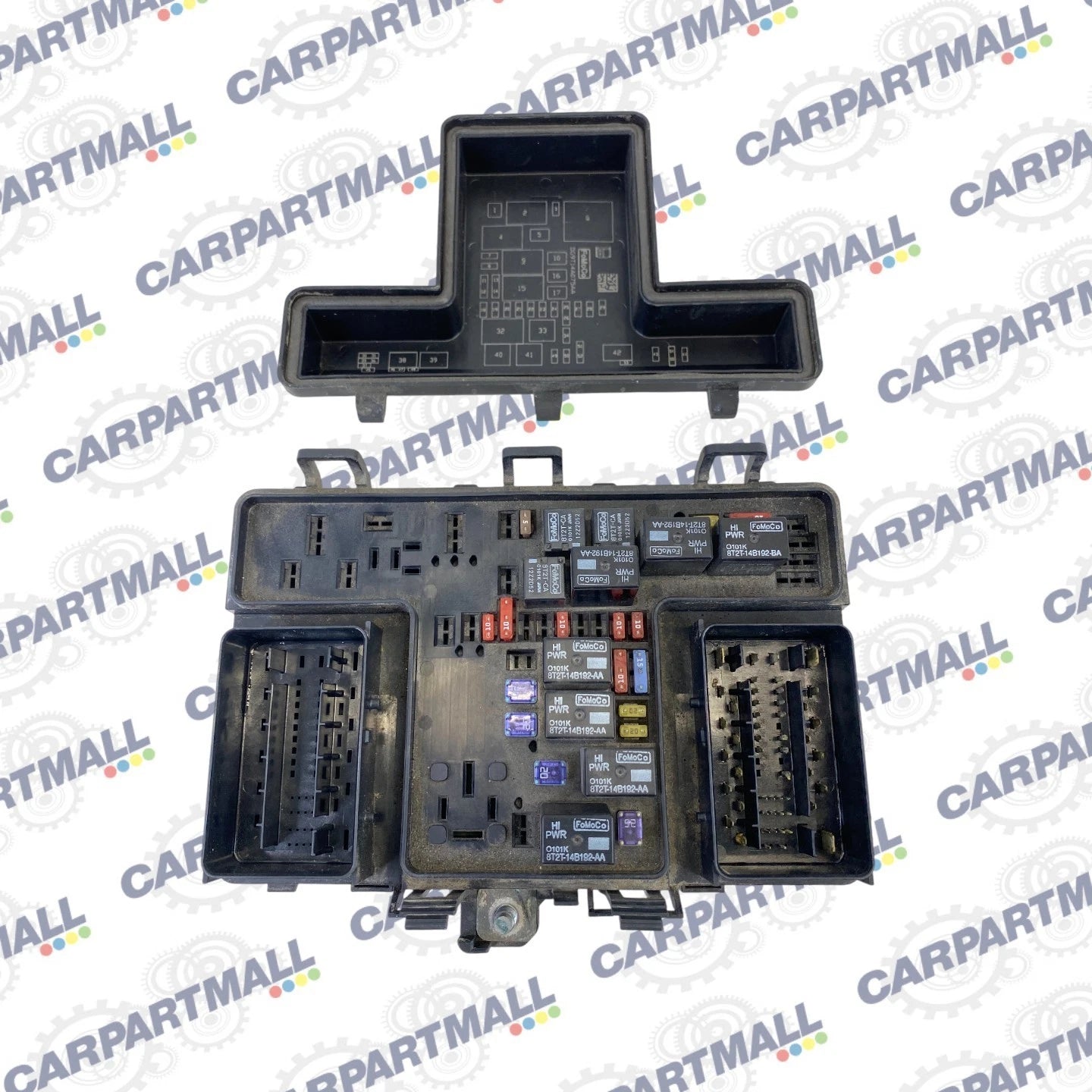 2013-2016 FORD FUSION 2.5L UNDER HOOD ENGINE FUSE RELAY BOX COMPARTMENT W/ COVER