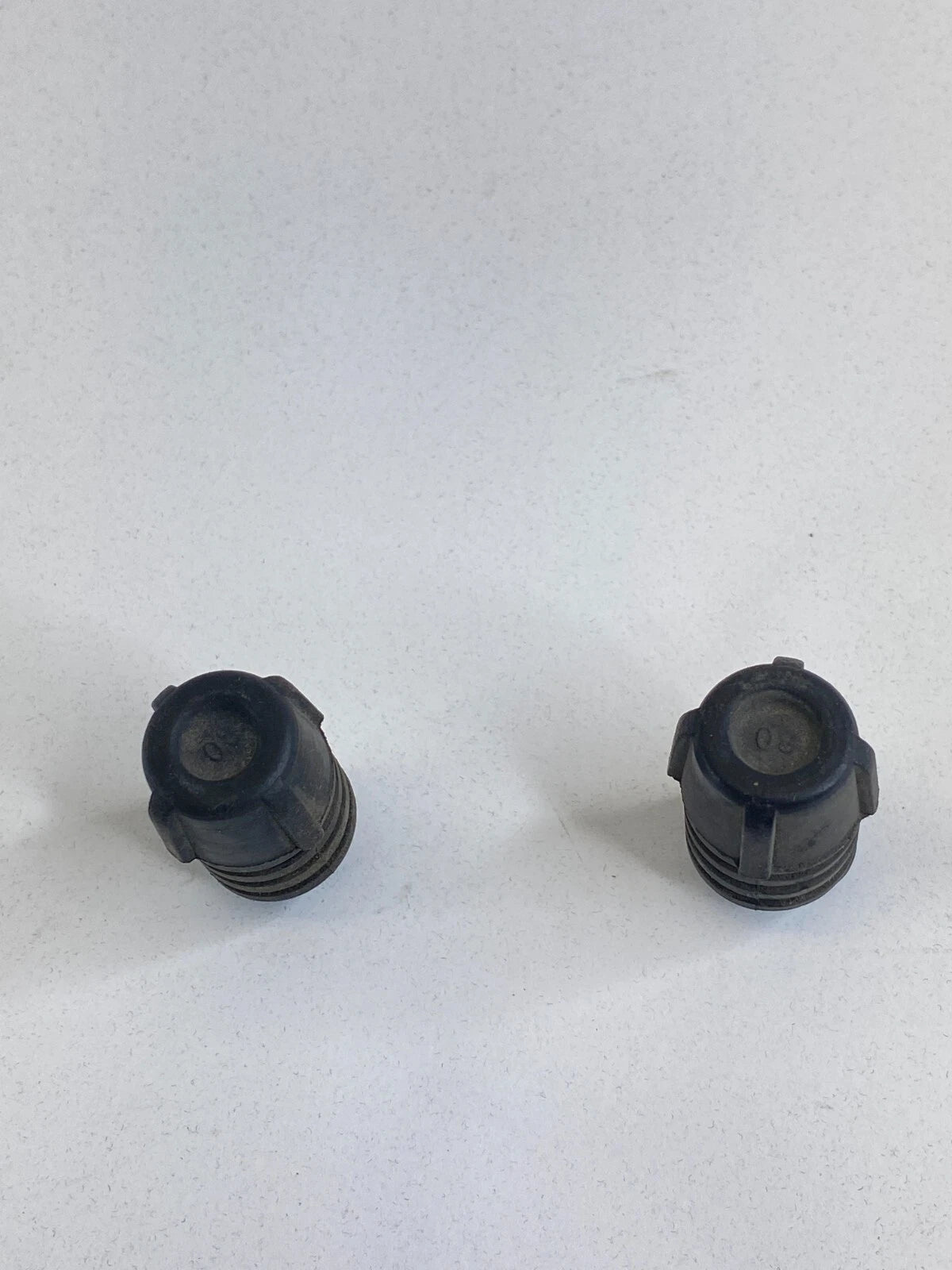 2003-2008 HONDA PILOT FRONT HOOD BUMPER CUSHION ADJUSTMENT RUBBER PAIR OEM
