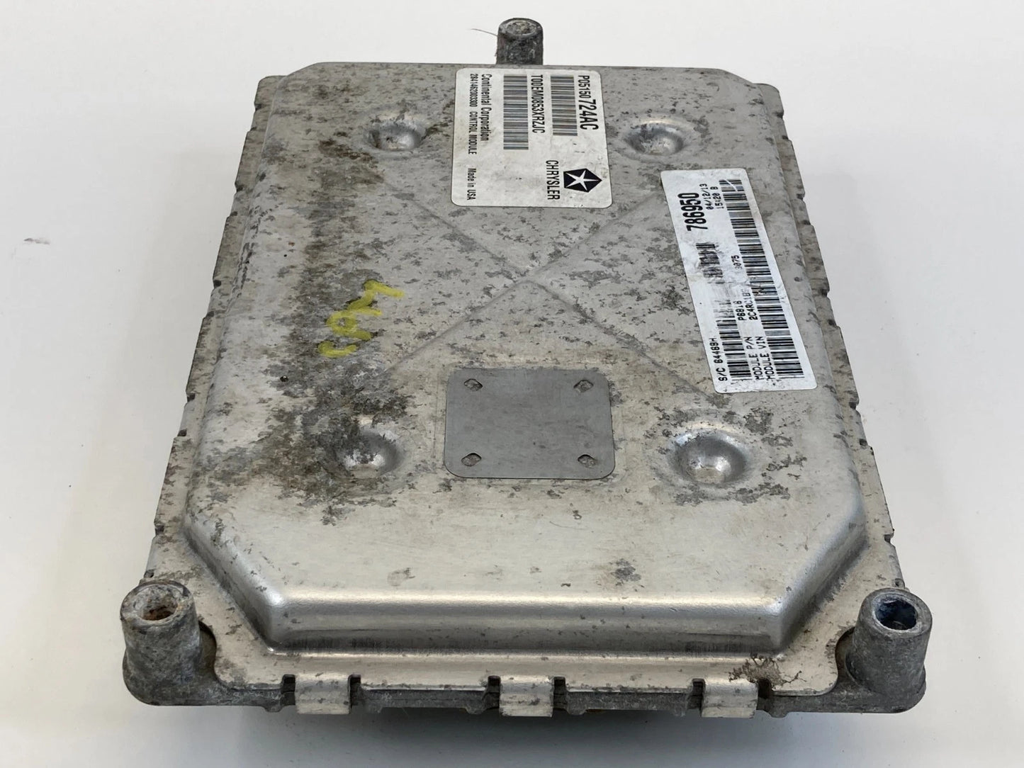 2013 CHRYSLER TOWN & COUNTRY ENGINE COMPUTER CONTROL MODULE ECM ECU 05150724AC