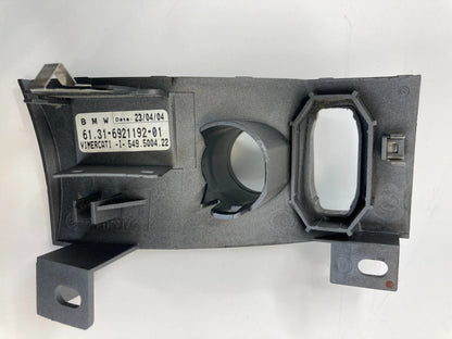 2002-2004 BMW 745I 745LI IGNITION SWITCH BEZEL FINISHER COVER 61316921192 OEM