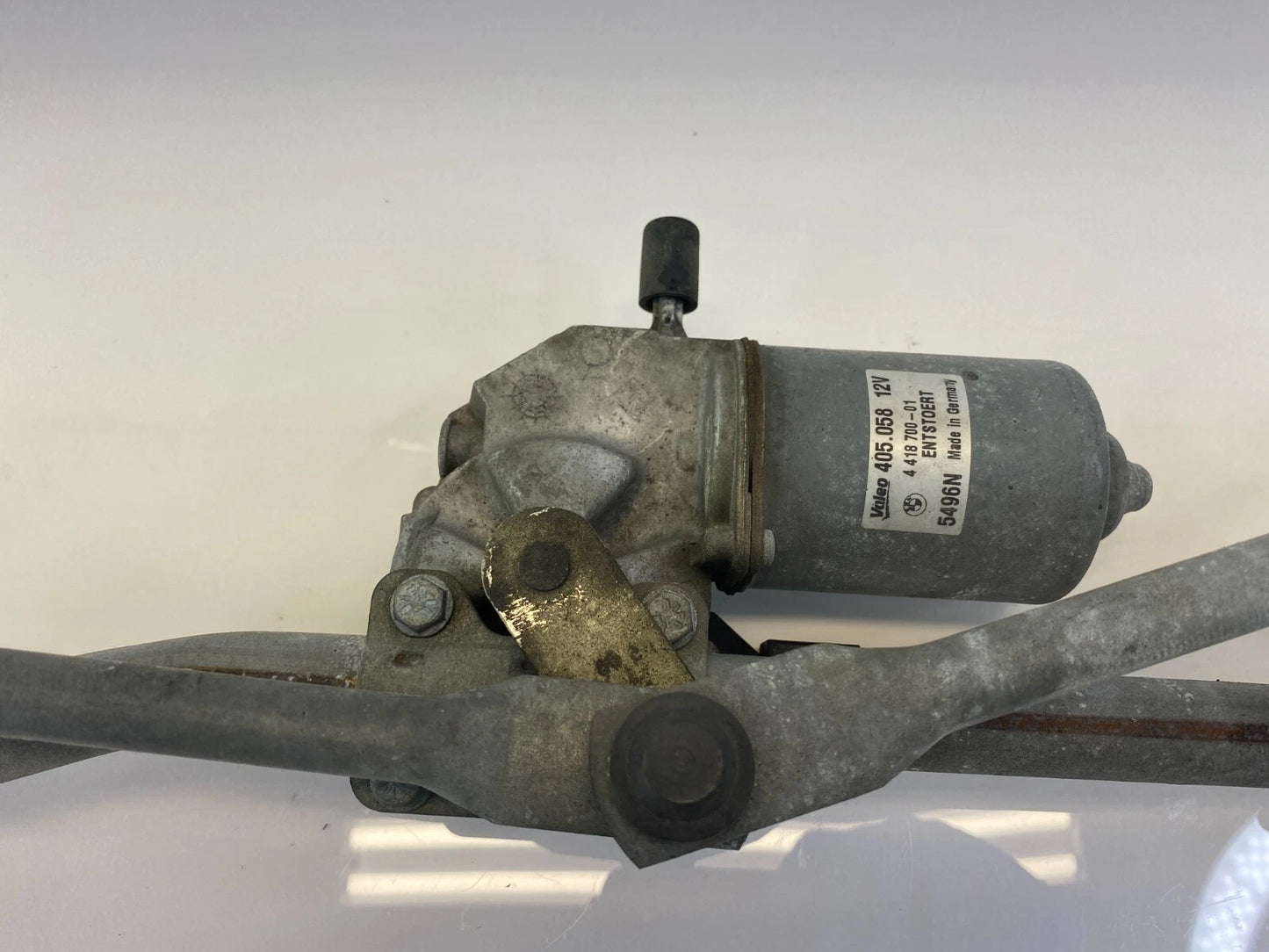2007-2013 BMW X5 Front Windshield Wiper Linkage Motor 4418698 OEM