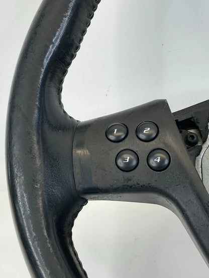 2004-2007 CADILLAC CTS STEERING WHEEL W/ SWITCHES LEATHER WOOD TRIM 21994384