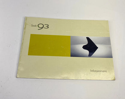 2004 04 SAAB 9-3 OWNERS MANUAL CONSUMER INFO WARRANTY BOOK W/ CASE OEM