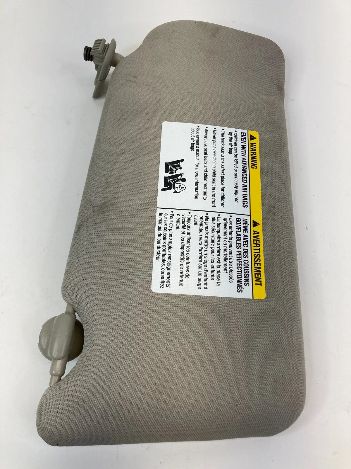 2008 2009 NISSAN ALTIMA LEFT DRIVER SIDE SUNVISOR SUN VISOR SHADE W/ MIRROR OEM