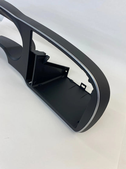 07-11 SAAB 9-3 SEDAN DASH INSTRUMENT CLUSTER SPEEDOMETER RADIO BEZEL 12764394