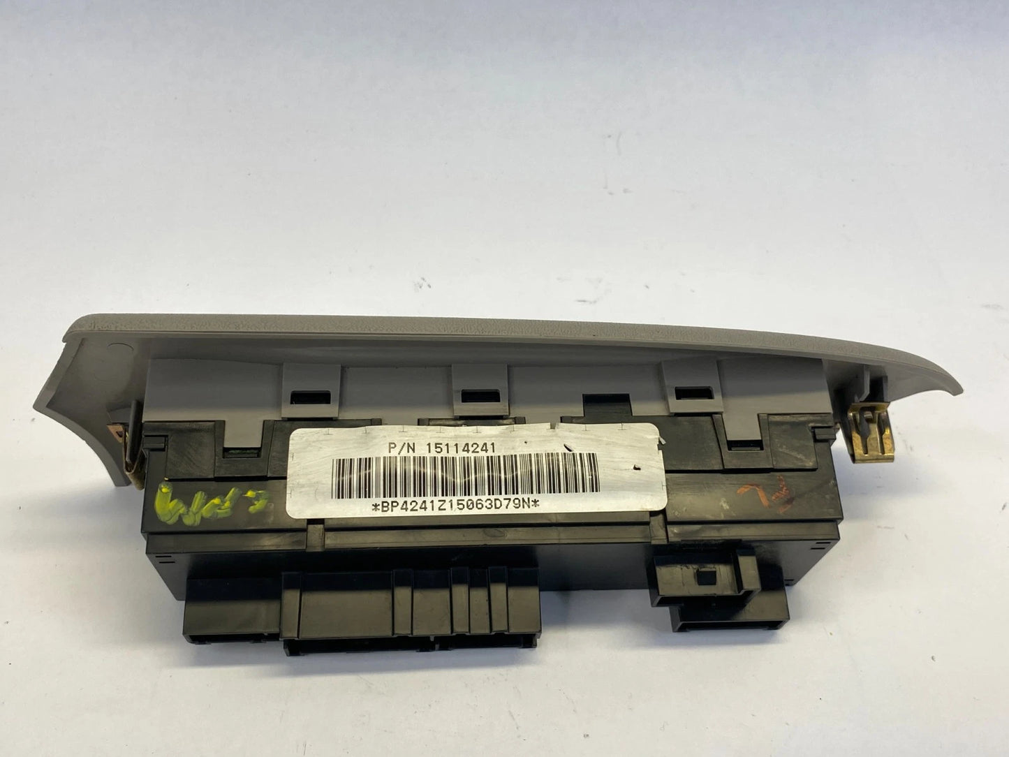 2002-2005 CHEVY TRAILBLAZER DRIVER LEFT MASTER POWER WINDOW SWITCH OEM 15114241