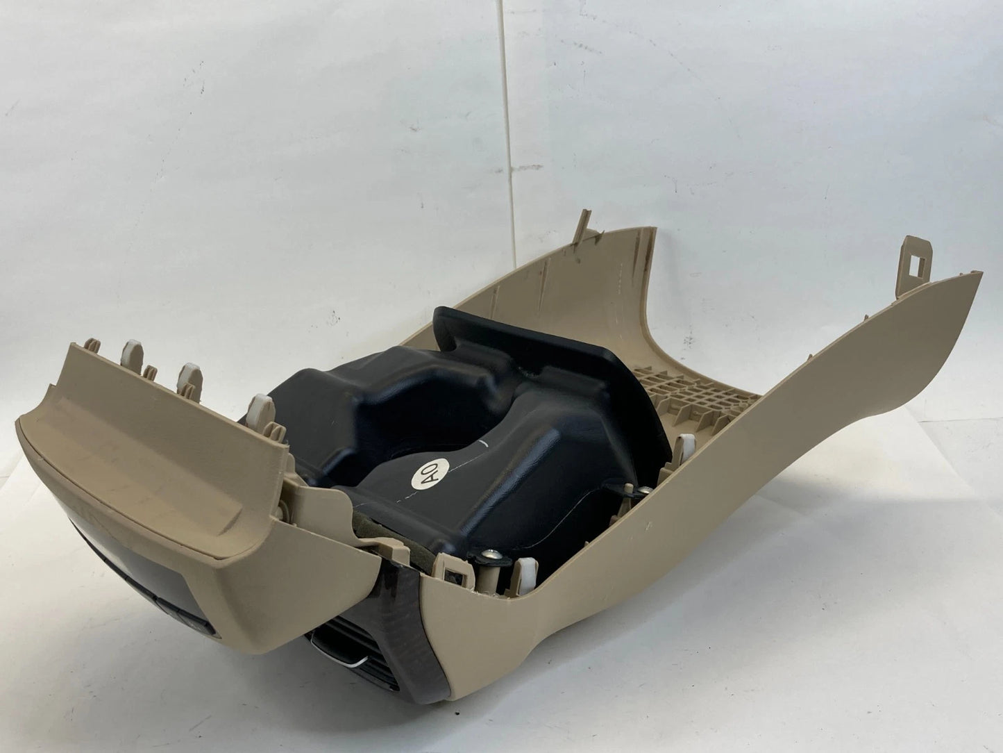 2007-2013 ACURA MDX REAR CENTER CONSOLE CLIMATE CONTROL A/C VENTS BEZEL OEM