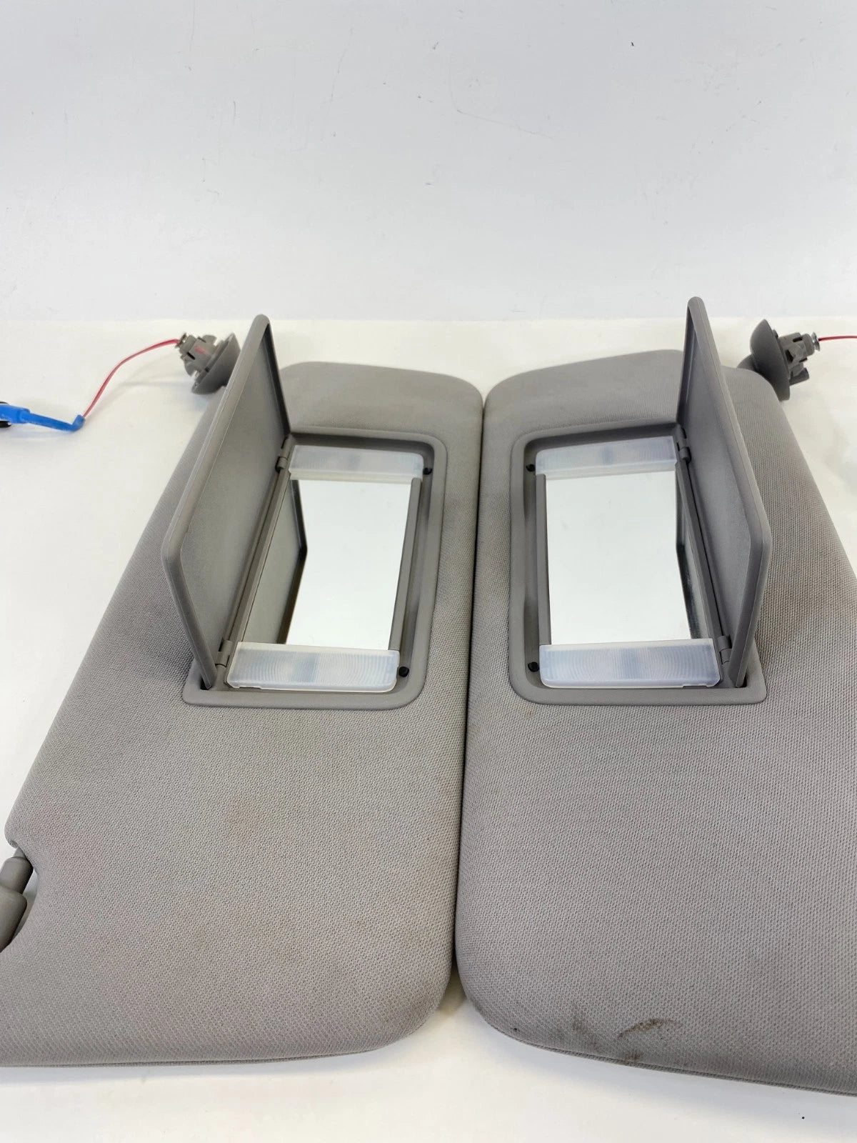 2008-2012 Honda Accord Left & Right Sunvisor Sun Visor Shade Set w/ Mirror OEM