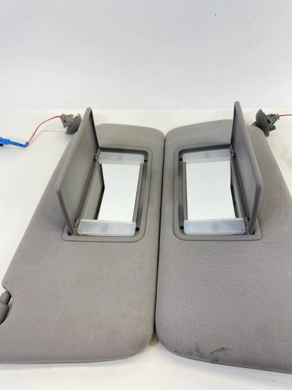 2008-2012 Honda Accord Left & Right Sunvisor Sun Visor Shade Set w/ Mirror OEM