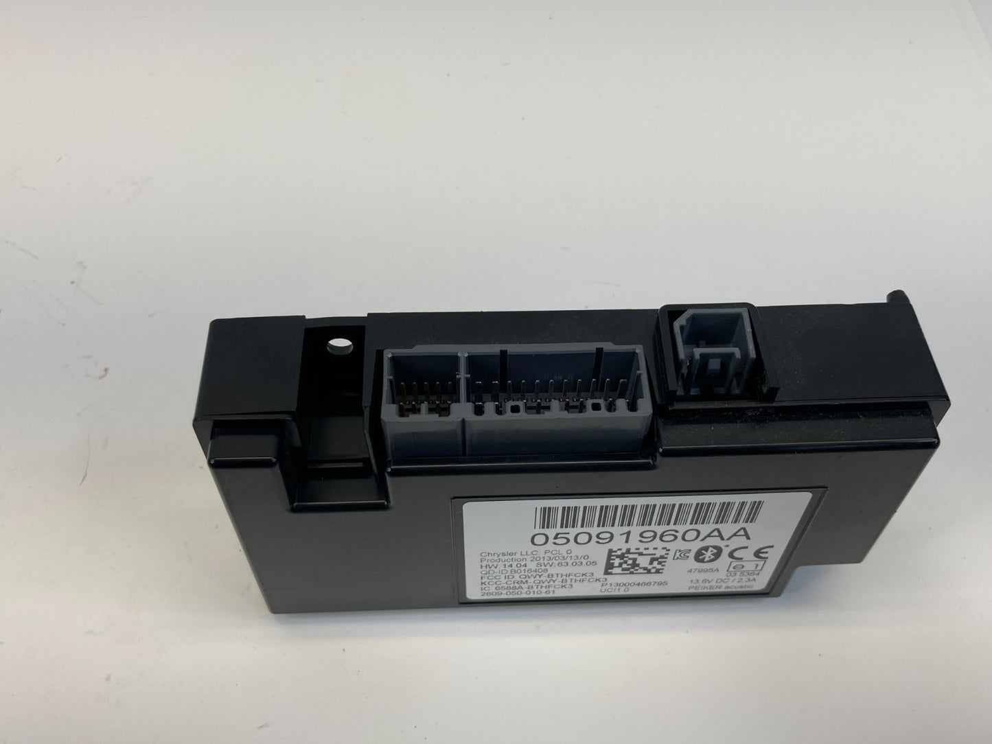 2011-2016 Chrysler Town & Country Bluetooth Communication Control Module