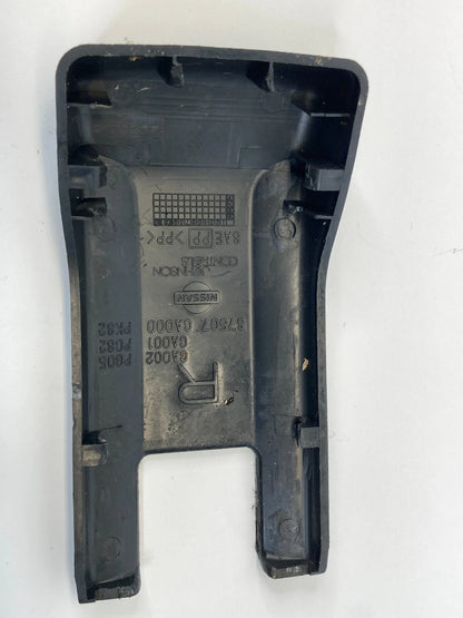 2003-2007 NISSAN MURANO RIGHT SIDE SEAT RAIL TRACK COVER TRIM BEZEL 87507-CA000
