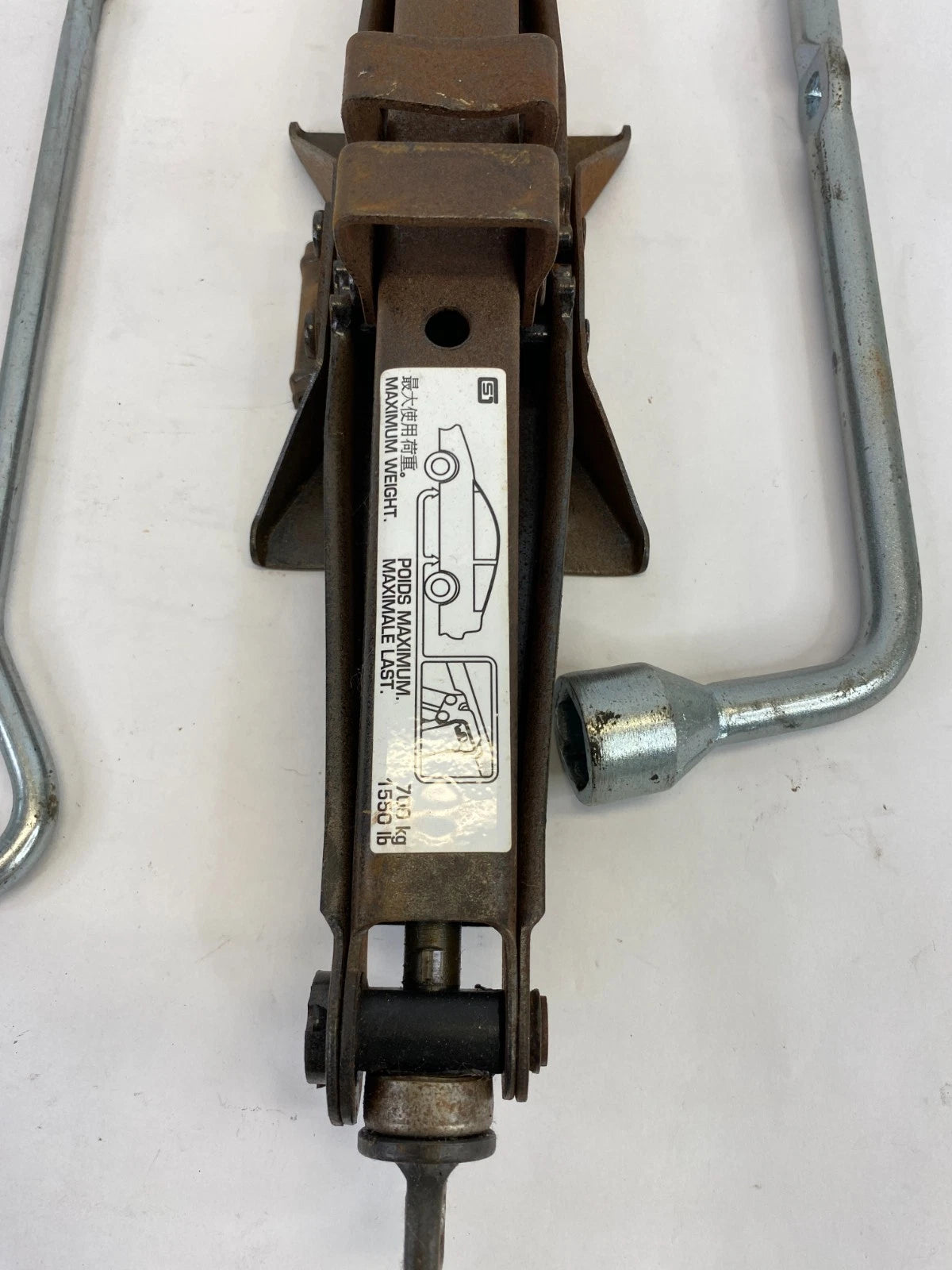2000-2005 MITSUBISHI ECLIPSE EMERGENCY SPARE TIRE JACK TOOL KIT OEM