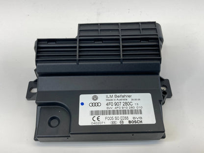 2005-2011 AUDI A6 QUATTRO ONBOARD SUPPLY CONTROL MODULE FUSE BOX 4F0-907-280C