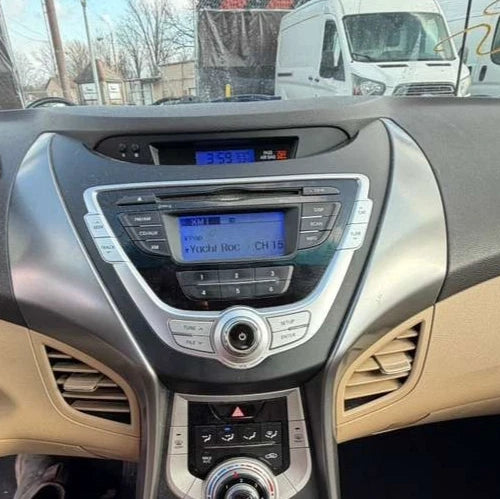 11-13 HYUNDAI ELANTRA CENTER DASH RADIO TRIM CLOCK BEZEL TRIM 94510-3X000 OEM