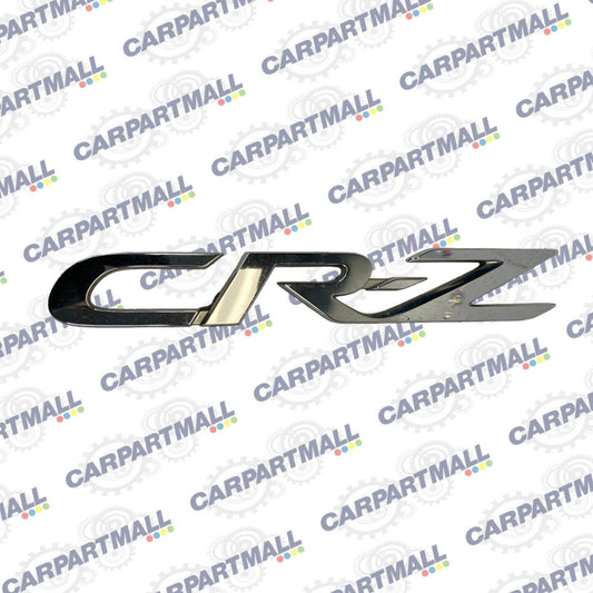 2011-2016 Honda CR-Z CRZ Rear Trunk Tailgate Liftgate Emblem Logo Badge OEM