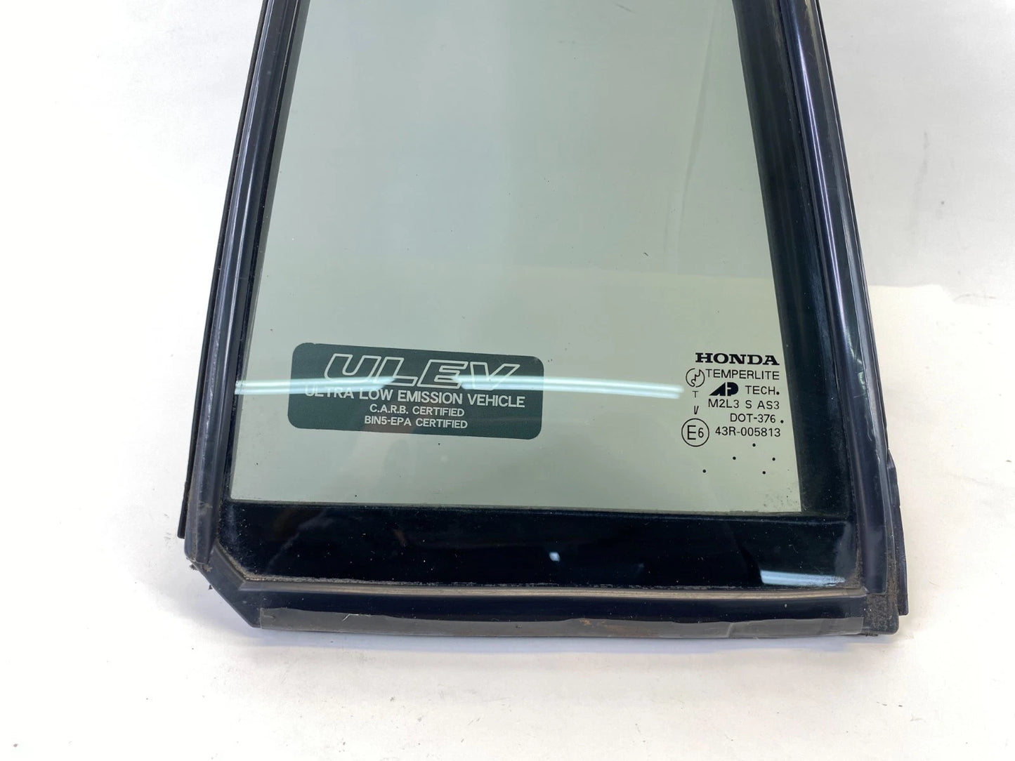 03-08 HONDA PILOT REAR LEFT BACK SIDE DOOR VENT WINDOW FIXED 73491-S9VA-A0 OEM